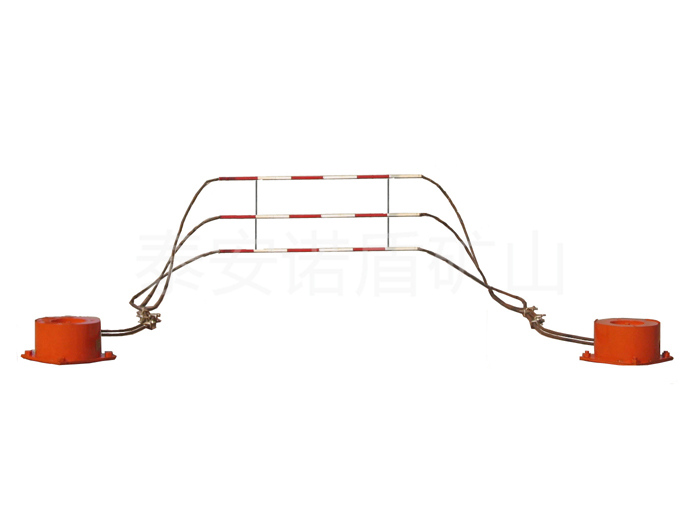 航空舰载式挡车栏